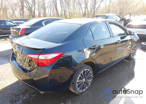 2015 Toyota Corolla S Plus from USA, damaged, VIN 5YFBURHE4FP283194